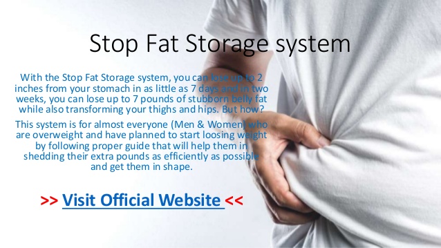 Stop-Fat-Storage